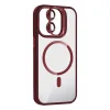 Joko Apple İphone 11 Remim Lensli Magsafe Standlı Kapak - Bordo
