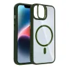 Joko Apple İphone 11 Remim Lensli Magsafe Standlı Kapak - Koyu Yeşil