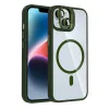 Joko Apple İphone 13 Remim Lensli Magsafe Standlı Kapak - Koyu Yeşil