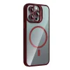 Joko Apple İphone 14 Pro Max Remim Lensli Magsafe Standlı Kapak - Bordo