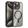 Joko Apple İphone 15 Pro Max Remim Lensli Magsafe Standlı Kapak - Siyah