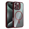 Joko Apple İphone 16 Pro Remim Lensli Magsafe Standlı Kapak - Bordo