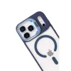 Joko  İphone 17 Pro Max Remim Lensli Magsafe Standlı Kapak - Lacivert