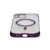 Joko  iPhone 11 Hilton Magsafe Kapak - Derin Mor