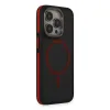 Joko İphone 14 Pro Kılıf Rocky Magsafe Kapak - Siyah-kırmızı