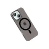 Joko  iPhone 15 PC Blank Magsafe Kapak - Siyah