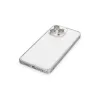 Joko  İphone 15 Pro Max Metal Bumper Mat Kapak - Gri