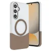 Joko Samsung Galaxy S24 Fe Velar Magsafe Kapak - Çöl Titanyum
