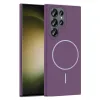 Joko Samsung Galaxy S24 Ultra Broş Magsafe Kapak - Mor