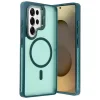 Joko Samsung Galaxy S25 Ultra Flet Lens Magsafe Kapak - Koyu Yeşil