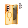 Joko Samsung Galaxy S25 Ultra Flet Lens Magsafe Kapak - Turuncu