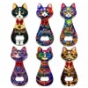 Kedi Tasarımı İstanbul Temalı Buzdolapı Süsü Magnet Alk5408