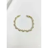 Kelebek Tasarım Taşlı Cm Bileklik - Kbl0386