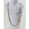Rodyum  Çelik Erkek Kolye 60 Cm - Ekl0029