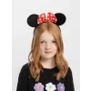 Kırmızı Fiyonklu Minnie Mouse Taç Fare Tacı Kafa Bandı