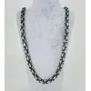 Rodyum Çelik Erkek Kolye 60 Cm - Ekl0039