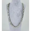 Rodyum Çelik Erkek Kolye 60 Cm - Ekl0050
