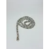 Rodyum Çelik Erkek Kolye 60 Cm - Ekl0050