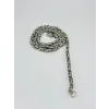 Rodyum Çelik Erkek Kolye 60 Cm - Ekl0051