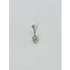 Kuru Kafa Detaylı Göbek Piercing - Pg0060