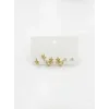 Kutup Yıldızı Altılı Küpe - Kp00577