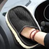 Mikrofiber Yün Araba Yıkama Eldiveni - Çizmez Ve Yüksek Emici