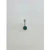 Mistik Topaz Taşlı Göbek Piercing - Pg0008