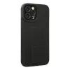 Newface Apple iPhone 12 Pro Max Kılıf Mega Standlı Silikon - Siyah