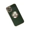Newface Apple iPhone 12 Pro Max Kılıf Store Silikon - Yeşil