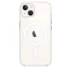 iPhone 15 Plus Kılıf Magneticsafe Şeffaf Silikon - Şeffaf