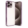 İphone 15 Pro Max Razer Lensli Silikon - Mor