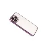 İphone 15 Pro Max Razer Lensli Silikon - Mor