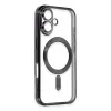 Newface İphone 16 Kılıf Kross Magneticsafe Kapak - Siyah