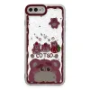 Newface İphone 7 Plus Kılıf Sweet Desenli Silikon Kapak - Pembe