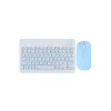 Kyb71 Kablosuz Klavye Mouse Set - Açık Mavi