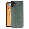 Newface Samsung Galaxy A05 Kılıf Aras Deri Kapak - Koyu Yeşil