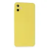 Newface Samsung Galaxy A05 Kılıf Nano İçi Kadife Silikon - Sarı