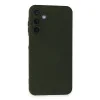 Newface Samsung Galaxy A05s Kılıf Nano İçi Kadife Silikon - Koyu Yeşil