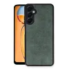 Newface Samsung Galaxy A35 5g Kılıf Aras Deri Kapak - Koyu Yeşil