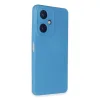 Newface Vivo Y27 Kılıf Nano İçi Kadife Silikon - Mavi