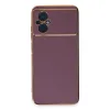Xiaomi Poco M5 Kılıf Volet Silikon - Mor
