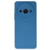 Newface Xiaomi Redmi A3 4g Kılıf Nano İçi Kadife Silikon - Mavi