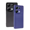 Newface Xiaomi Redmi Note 13 Pro 4g Kılıf Auto Focus Karbon Kapak - Lacivert
