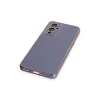 One Plus 9 Kılıf Volet Silikon - Mavi