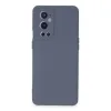 One Plus 9 Pro Kılıf Nano İçi Kadife Silikon - Gri