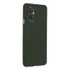 One Plus 9 Pro Kılıf Nano İçi Kadife Silikon - Koyu Yeşil