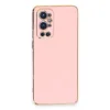 One Plus 9 Pro Kılıf Volet Silikon - Pembe