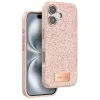Onegif İphone 16 Bright Simli Kapak - Pembe
