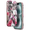 Onegif  İphone 16 Flower Series Magsafe Kapak - Pembe