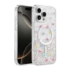 Onegif  İphone 16 Pro Max Misk Simli Magsafe Kapak - Desen 4